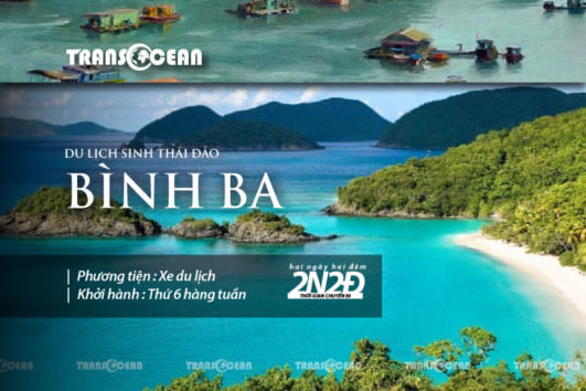 Tour VIP: Khám Phá Tour Du Lịch Sinh Thái Đảo Bình Ba