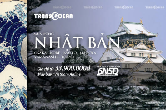 TOUR NHẬT BẢN | OSAKA – KOBE – KYOTO – NAGOYA – YAMANASHI – TOKYO