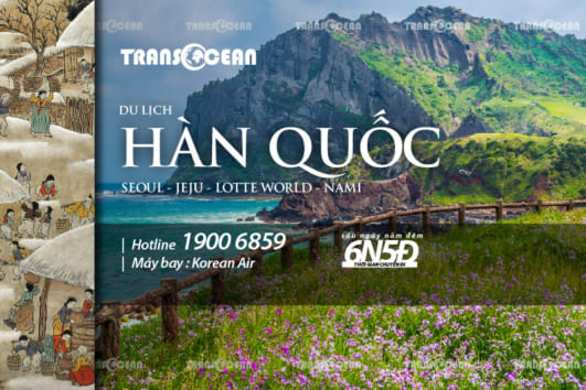 DU LỊCH HÀN QUỐC| SEOUL - JEJU - LOTTE WORLD - NAMI