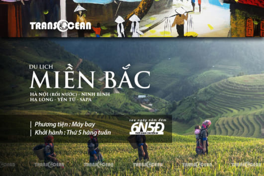 TOUR MIỀN BẮC | HÀ NỘI – NINH BÌNH – HẠ LONG – YÊN TỬ – SAPA