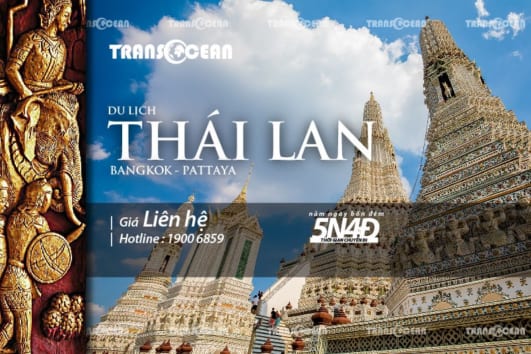 TOUR DU LỊCH THÁI LAN | BANG KOK - PATTAYA (Bay Vietnam Airlines)