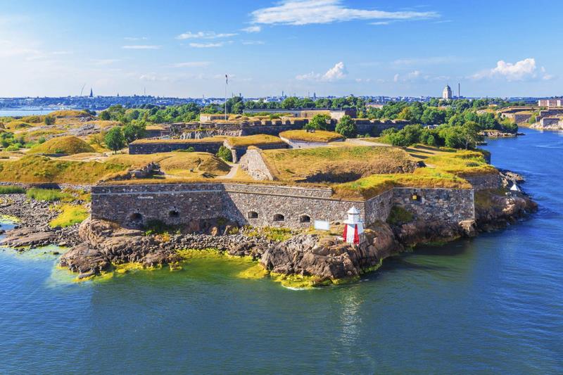 Quần đảo Suomenlinna có nhiều pháo đài từ xưa đến giờQuần đảo Suomenlinna có nhiều pháo đài từ xưa đến giờ