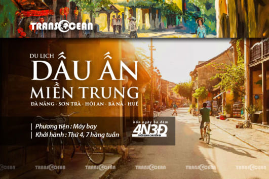 [2019] TOUR DU LỊCH DẤU ẤN MIỀN TRUNG 4N3Đ