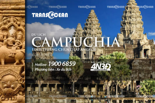 DU LỊCH CAMPUCHIA | CHÙA THÁP LINH THIÊNG – KỲ QUAN ANGKOR