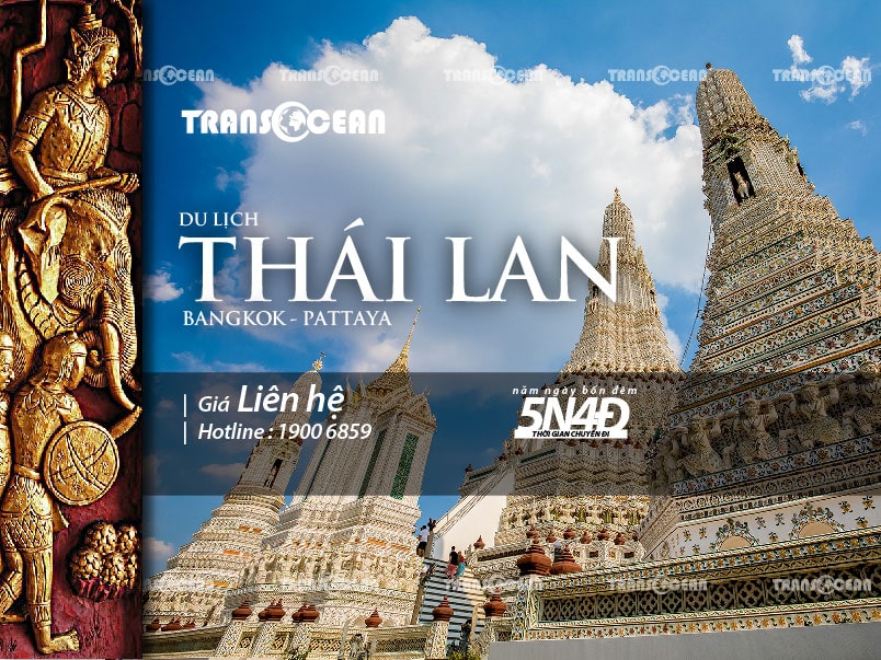 TOUR DU LỊCH THÁI LAN | BANG KOK - PATTAYA (Bay Vietnam Airlines)